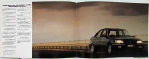 1989 Peugeot 405 Advanced Driving Sales Brochure - Australian Market