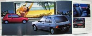 1990 Peugeot 205 Junior Sales Folder - French Text