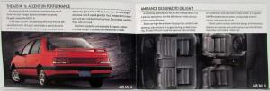 1990 Peugeot Beyond the Obvious 405 & 505 Sales Brochure