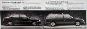 1990 Peugeot Beyond the Obvious 405 & 505 Sales Brochure