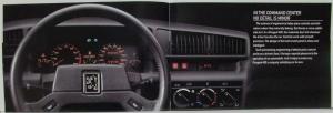 1990 Peugeot Beyond the Obvious 405 & 505 Sales Brochure