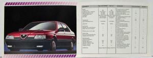 1990-1993? Peugeot & Alfa Romeo via Importer Sevel - Spanish Text Argentine Mkt