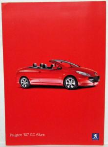 2007 Peugeot 307 CC Allure Sales Folder - UK Market