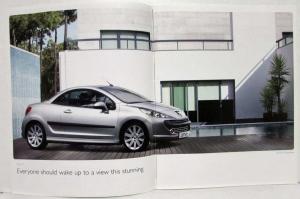 2007 Peugeot 207 CC Sales Brochure - UK Market