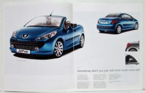 2007 Peugeot 207 CC Sales Brochure - UK Market