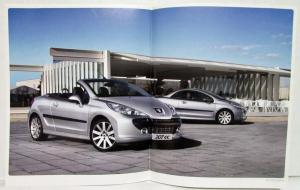 2007 Peugeot 207 CC Sales Brochure - UK Market