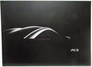 2010 Peugeot RCZ Booklet in Slide Envelope with Spec Sheets - German Text