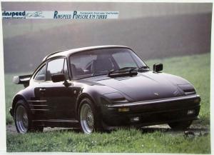 1985? Porsche Rinspeed R19 Turbo Promotional Image