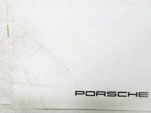 1992-1995 Porsche 968 Sales Brochure and Spec Sheet - French Text