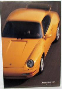 1995 Porsche 911 968 928 GTS Sales Folder Poster