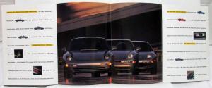 1995 Porsche 911 968 928 GTS Sales Folder Poster