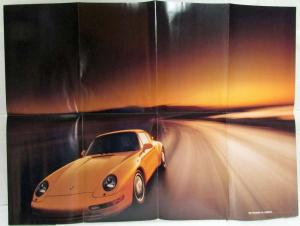 1995 Porsche 911 968 928 GTS Sales Folder Poster