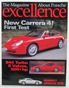 1999 Porsche Carrera 4 Excellence Magazine First Test Article Reprint - Dec 1998