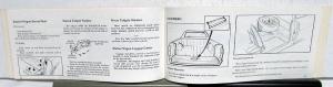 1972 Ford Gran Torino Ranchero Sport Owners Manual ORIGINAL Care & Operation