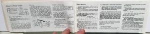 1972 Ford Gran Torino Ranchero Sport Owners Manual ORIGINAL Care & Operation