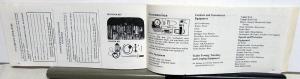 1972 Ford Gran Torino Ranchero Sport Owners Manual ORIGINAL Care & Operation
