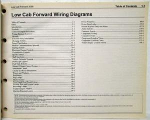 2008 Ford Low Cab Forward Electrical Wiring Diagrams Manual