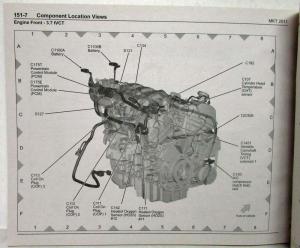 2011 Lincoln MKT Electrical Wiring Diagrams Manual