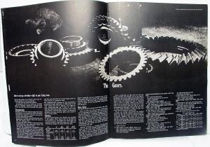 1969 Plymouth Motion Volume II Limited Ed Brochure Hemi Road Runner GTX 440 Race