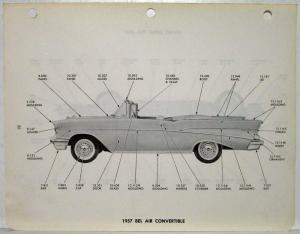 1929-1957 Chevrolet Passenger Car Corvette Lt & Med Trucks Parts & Acces Catalog