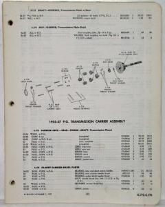 1929-1957 Chevrolet Passenger Car Corvette Lt & Med Trucks Parts & Acces Catalog