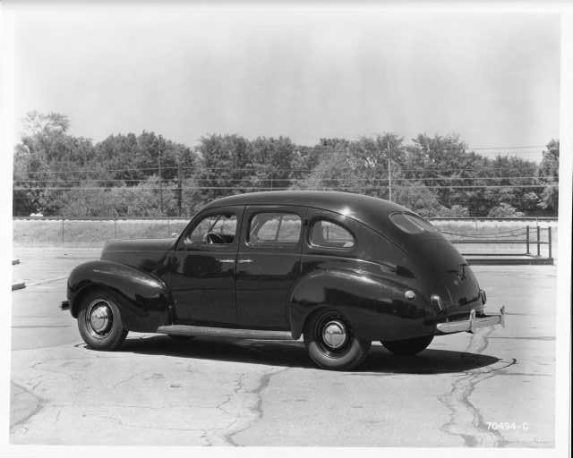 1939 Mercury Town Sedan 4-Door Prototype Press Photo 0005