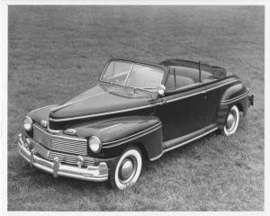 1942 Mercury Type 76 Club Convertible Press Photo 0021