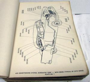 1948-1954 Packard Dealer Parts Book 22nd 23rd 24th 25th 26th 54th Series Orig