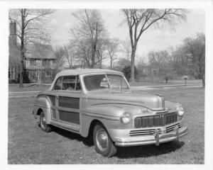 1946 Mercury Sportsman Convertible Woodie Press Photo 0023