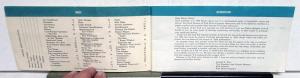 1966 Ford Falcon Owners Manual ORIGINAL