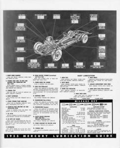 1955 Mercury Lubrication Guide Photo 0038