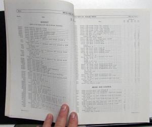 1932-1936 Packard Twelve Dealer Service Parts List Book 905-1408 V12 Repro