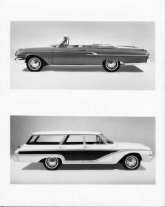 1962 Mercury Monterey Custom & Colony Park Wagon Press Photo and Release 0062