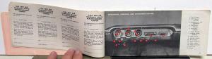 1963 Ford Fairlane 500 Wagons Owners Manual ORIGINAL