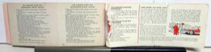 1963 Ford Fairlane 500 Wagons Owners Manual ORIGINAL