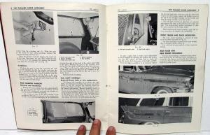 1957 Packard Clipper Dealer Service Shop Manual Supplement Studebaker 57L