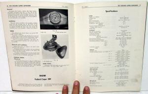 1957 Packard Clipper Dealer Service Shop Manual Supplement Studebaker 57L