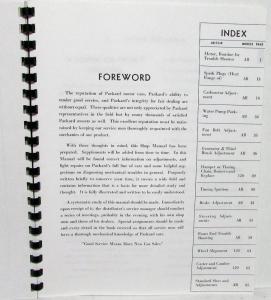 1932-1936 Packard Dealer Shop Service Manual 120 Eight Twelve Reproduction