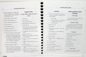 1932-1936 Packard Dealer Shop Service Manual 120 Eight Twelve Reproduction