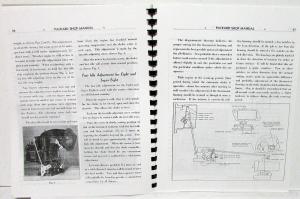 1932-1936 Packard Dealer Shop Service Manual 120 Eight Twelve Reproduction