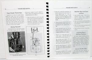 1932-1936 Packard Dealer Shop Service Manual 120 Eight Twelve Reproduction