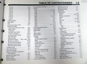 2000 Lincoln Continental Electrical Wiring Diagram Service Manual Original