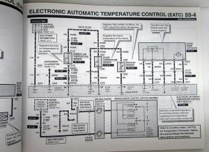 2000 Lincoln Continental Electrical Wiring Diagram Service Manual Original