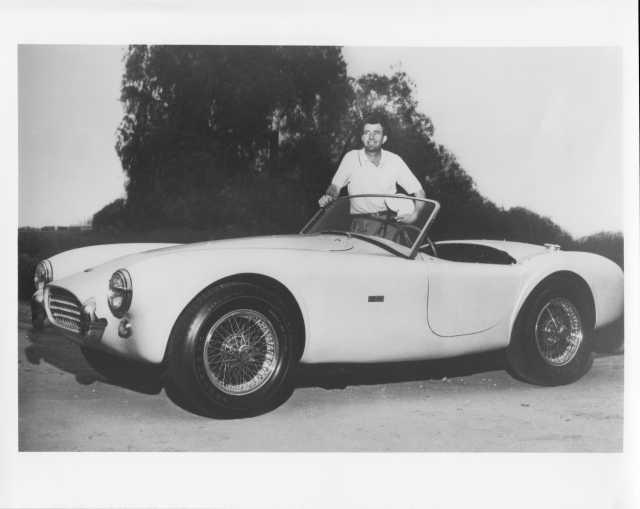 1962 Shelby Cobra with Carroll Press Photo & Release 0002