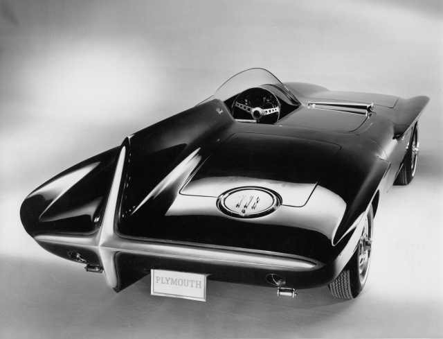 1960 Plymouth XNR Concept Car Press Photo & Release 0015