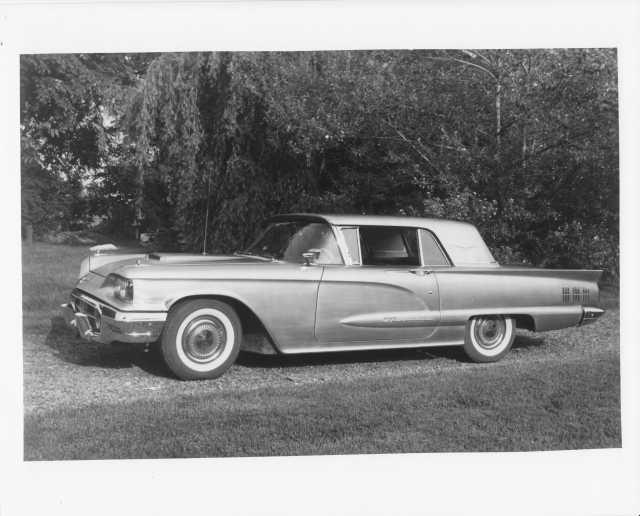 1960 Ford Allegheny Ludlum Stainless Steel Bodied Thunderbird Press Photo 0021