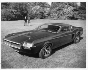 1968 Ford Mustang Mach 1 Experimental Concept Car Press Photo & Release 0028