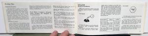 1972 Ford Mustang Owners Manual ORIGINAL Mach 1 Grande Fastback Convertible