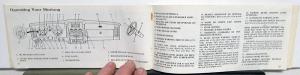 1972 Ford Mustang Owners Manual ORIGINAL Mach 1 Grande Fastback Convertible