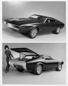 1970 Ford Mustang Milano Concept Car Press Photo & Release 0040